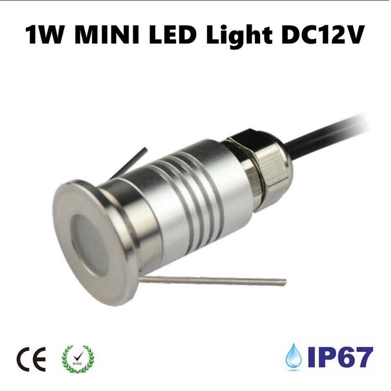 LED  , IP67 , ܺ   ũ , ٴ  ƮƮ, DC12V, 1W, 6 